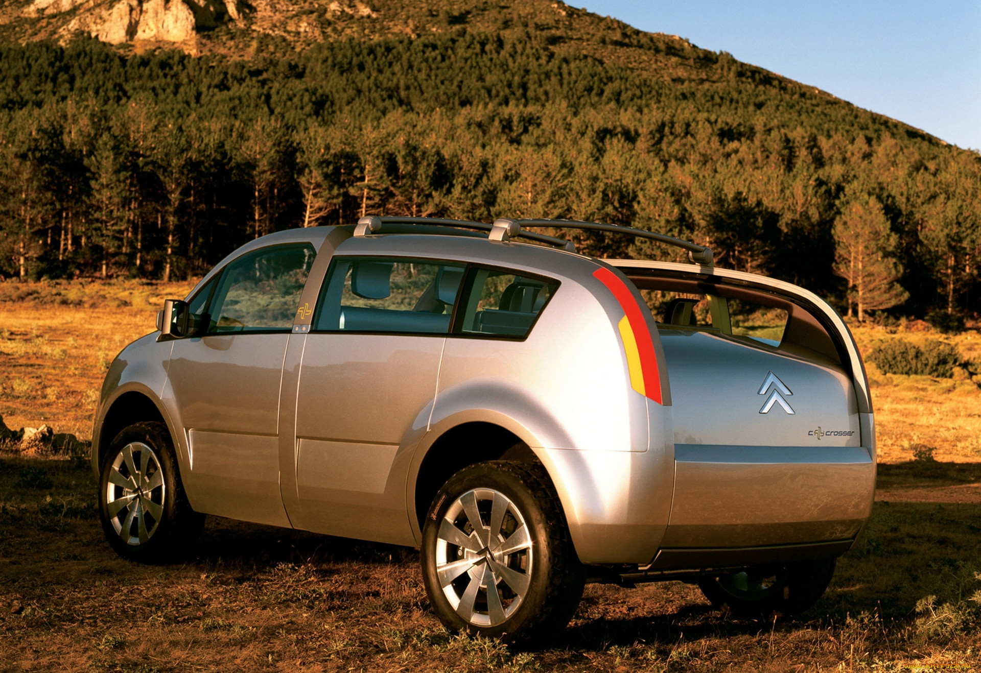 citroen c crosser concept 2001, , citroen, ds, concept, crosser, c, 2001
